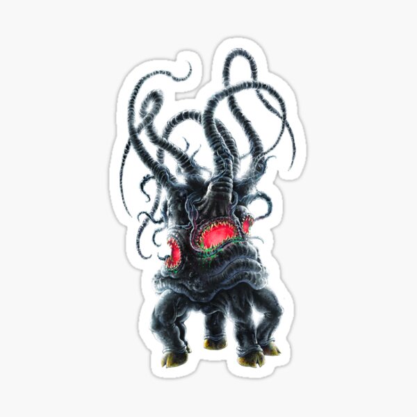 Dunkles Junges Sticker