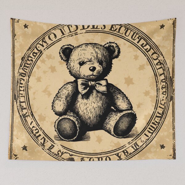 Item preview, stamp teddy bear gift with everybody designed and sold by Touchdao.
