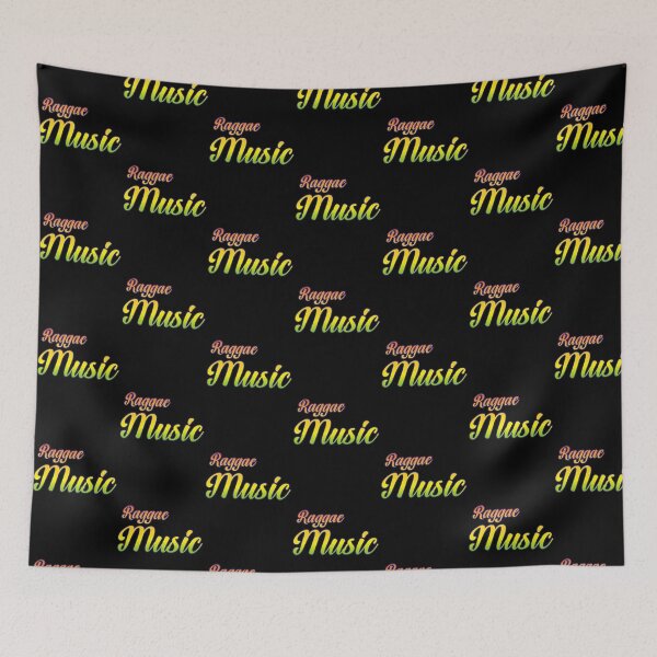 Item preview, Raggae music multicolor.typography slogan design. designed and sold by MusixT-Shirt.