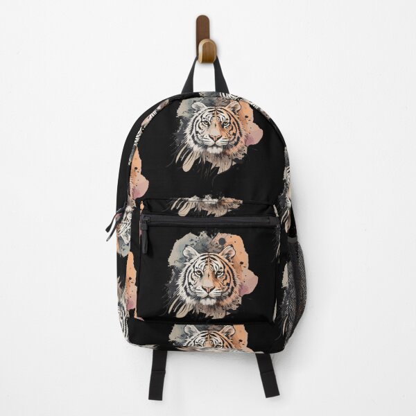 Item preview, Abstract tiger colorful animal illustration designed and sold by Niktarka.