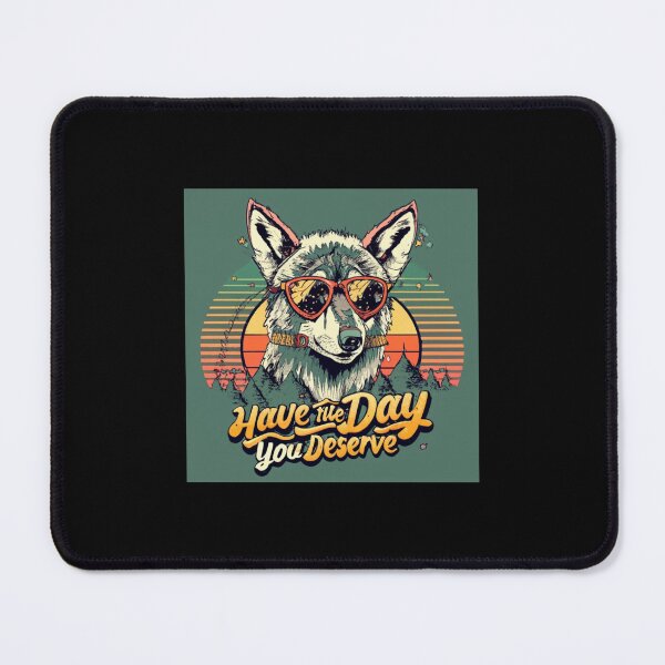 Item preview, Have The Day You Deserve Handsome Wolf T-shirt designed and sold by Mika2525-smile.