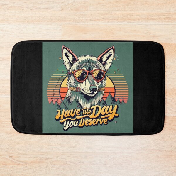 Item preview, Have The Day You Deserve Handsome Wolf T-shirt designed and sold by Mika2525-smile.