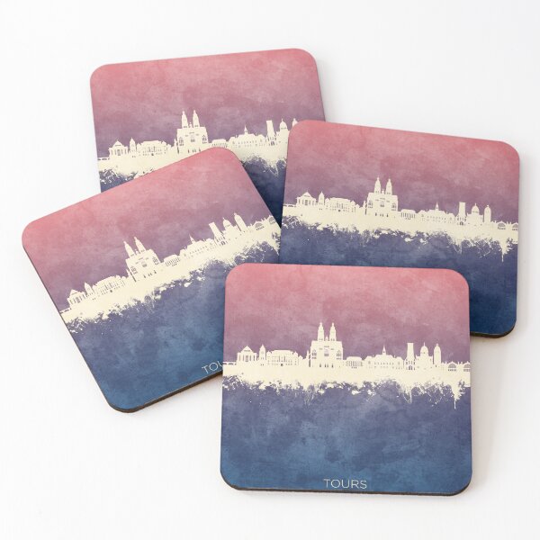 Artikelvorschau, Touren Frankreich Skyline entworfen und verkauft von ArtPrints.