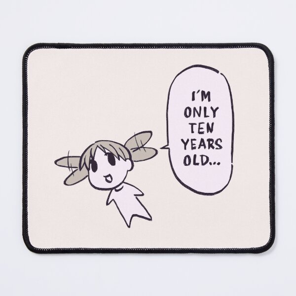Item preview, I draw pink pastel flying chiyo chan saying i'm only ten years old / funny azumanga daioh manga meme designed and sold by RansRoom.