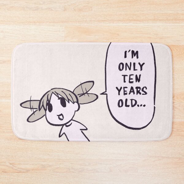 Item preview, I draw pink pastel flying chiyo chan saying i'm only ten years old / funny azumanga daioh manga meme designed and sold by RansRoom.