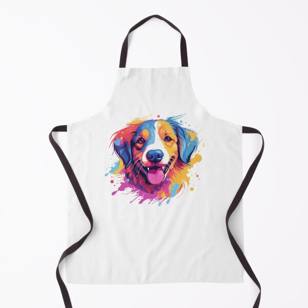 Item preview, colorful Poodle head, watercolor Pug head, Labrador Retriever designed and sold by GreyStanzione1.