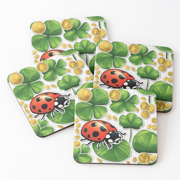 Item preview, Lucky ladybug , money , lucky you , coin , Four-leaf clover designed and sold by Lucky 777.