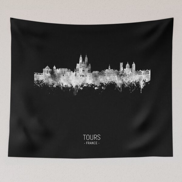 Artikelvorschau, Touren Frankreich Skyline entworfen und verkauft von ArtPrints.