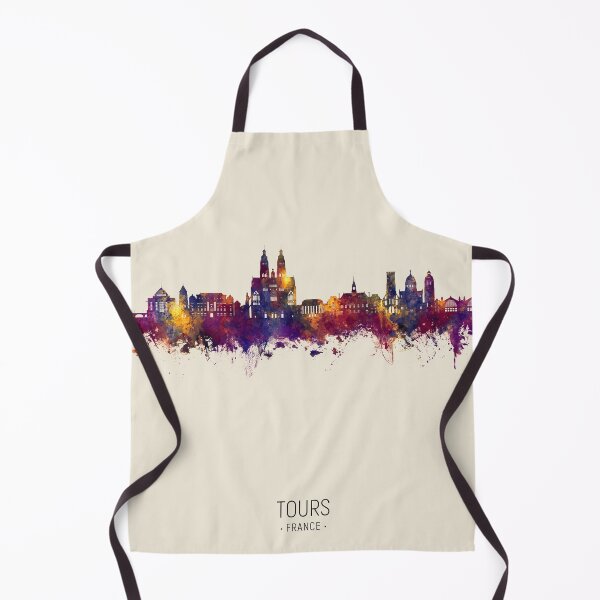 Item preview, Tours Francia Skyline designed and sold by ArtPrints.