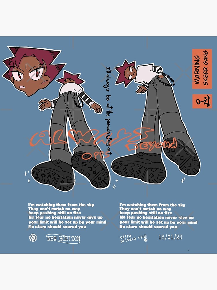 My aesthetic black y2k skater| best design ever