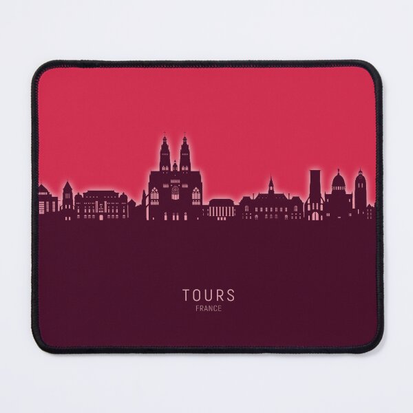 Item preview, Tours France Skyline designed and sold by ArtPrints.