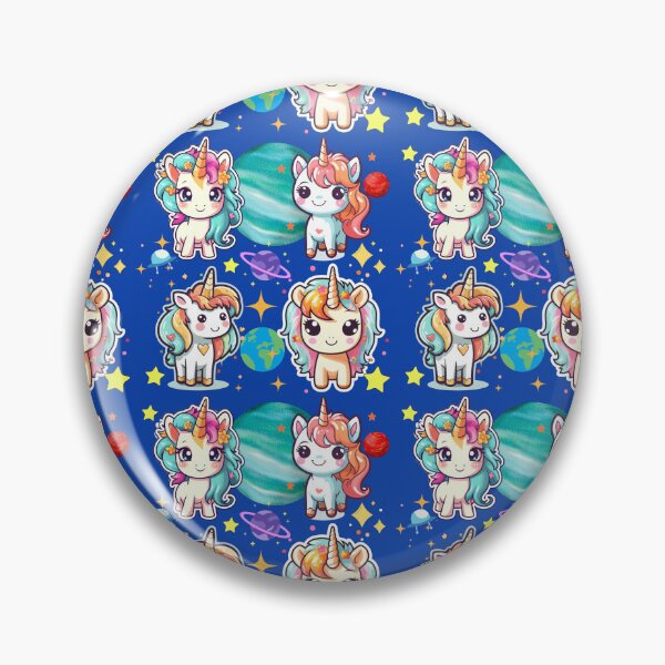 Item preview, Cute Patterns of Unicorns in Space designed and sold by PatternXS.
