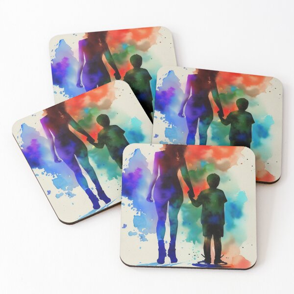 Item preview, Fluid Bonding Parent and Child in Liquid Art designed and sold by Posivibez Designs.