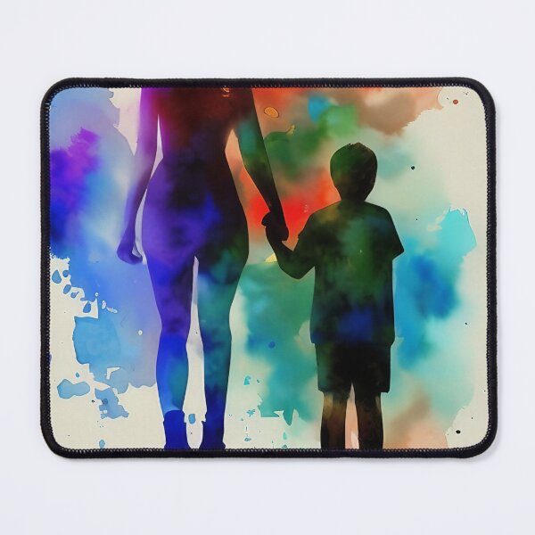 Item preview, Fluid Bonding Parent and Child in Liquid Art designed and sold by Posivibez Designs.
