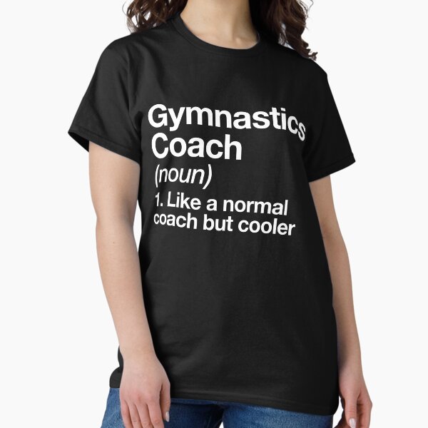 Item preview, Gymnastics Coach Funny Definition Trainer Gift Design designed and sold by yesqueen.
