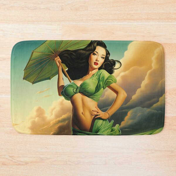 Item preview, Green parasol designed and sold by TheOosh.