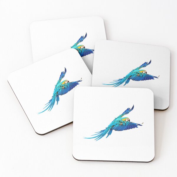 Item preview, colorful macaw parrot, watercolor macaw parrot, macaw parrot designed and sold by GreyStanzione1.