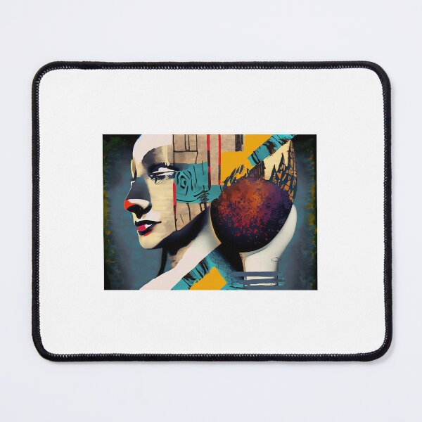 Item preview, Surreal Modern Pop Art Woman's Face designed and sold by ossiagraphics.