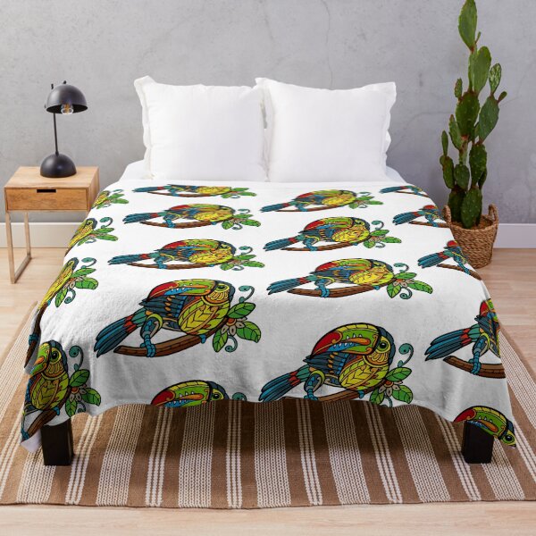 Artikelvorschau, Bunter Tukan-Vogel, Aquarell-Tukan-Vogel, bunter Vogel entworfen und verkauft von GreyStanzione1.