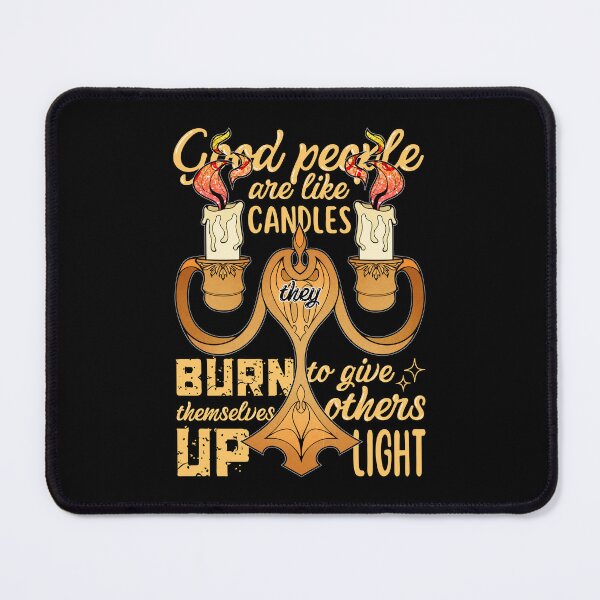 Item preview, Good People Are Like Candles Vintage Candle Holder designed and sold by ObsidianDaz.