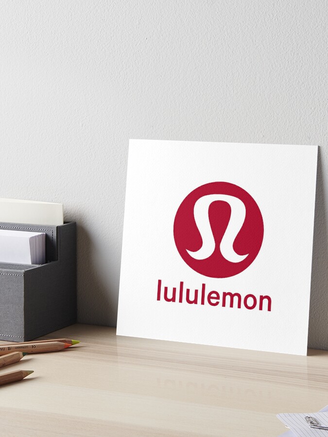 best lululemon logo Poster for Sale by prazhoney