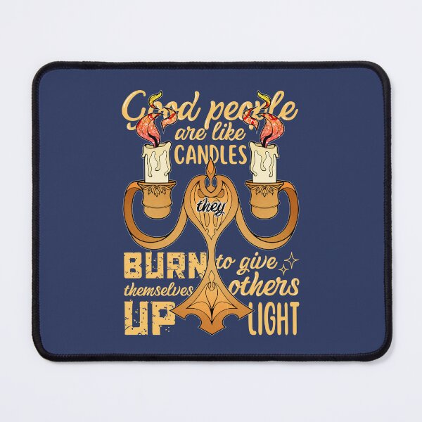 Item preview, Good People Are Like Candles Vintage Candle Holder designed and sold by ObsidianDaz.