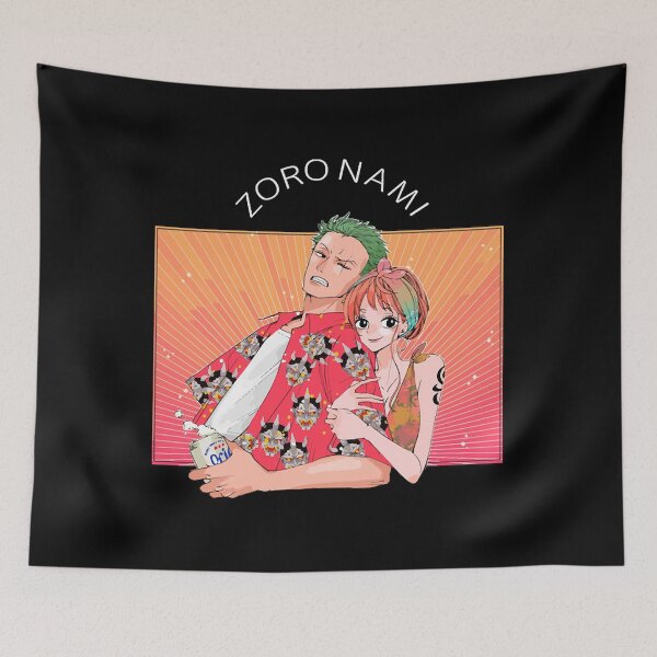 Item preview, Zoro Nami One Piece designed and sold by BruceTorre.