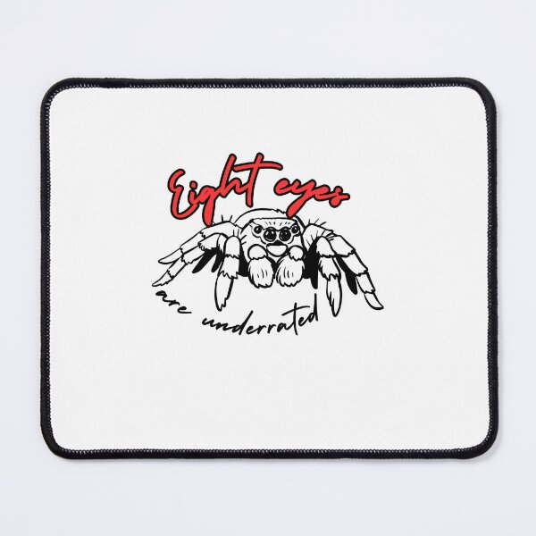 Item preview, Eight Eyes are Underrated Funny Jumping Spider designed and sold by mkzmerch.