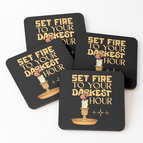 Item preview, Set Fire To Your Darkest Hour designed and sold by ObsidianDaz.