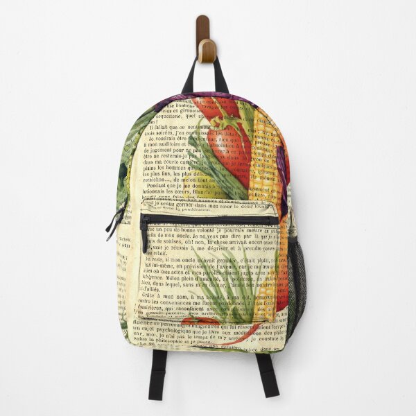 Item preview, Botanical print, on old book page - vegetable set designed and sold by Art by Lilia.
