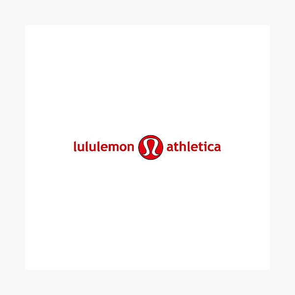 simple lululemon logo | Canvas Print