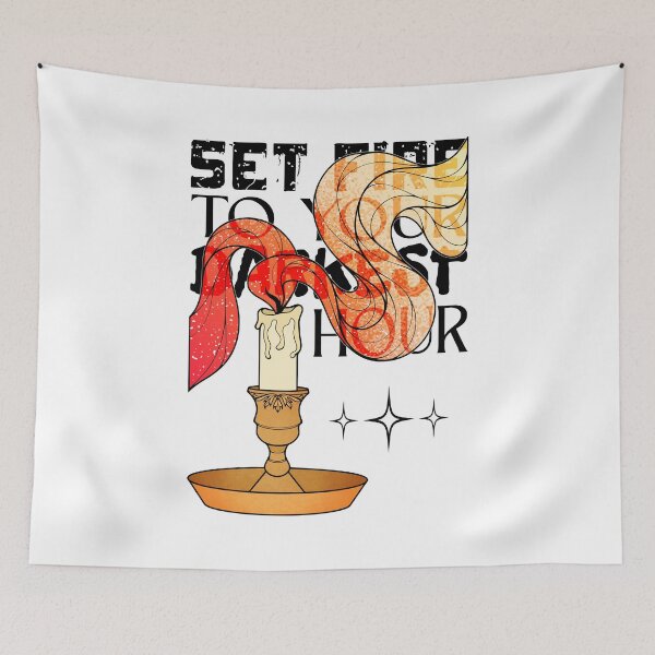 Item preview, Set Fire To Your Darkest Hour designed and sold by ObsidianDaz.