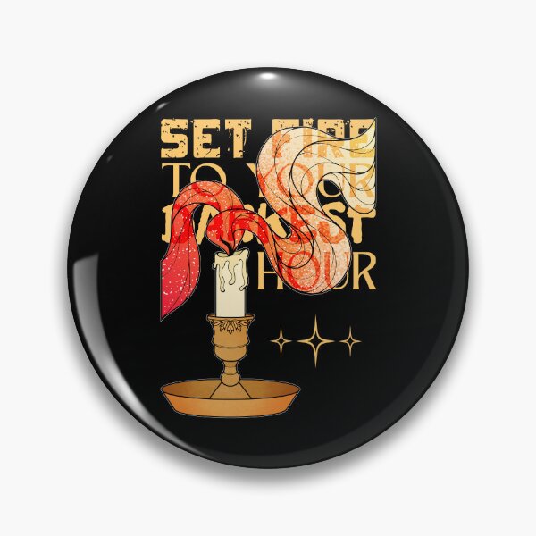 Item preview, Set Fire To Your Darkest Hour designed and sold by ObsidianDaz.