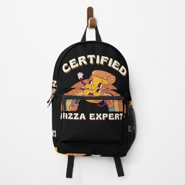 Item preview, Certified pizza expert retro hamburger funny pun vintage design designed and sold by Sukis-shop.