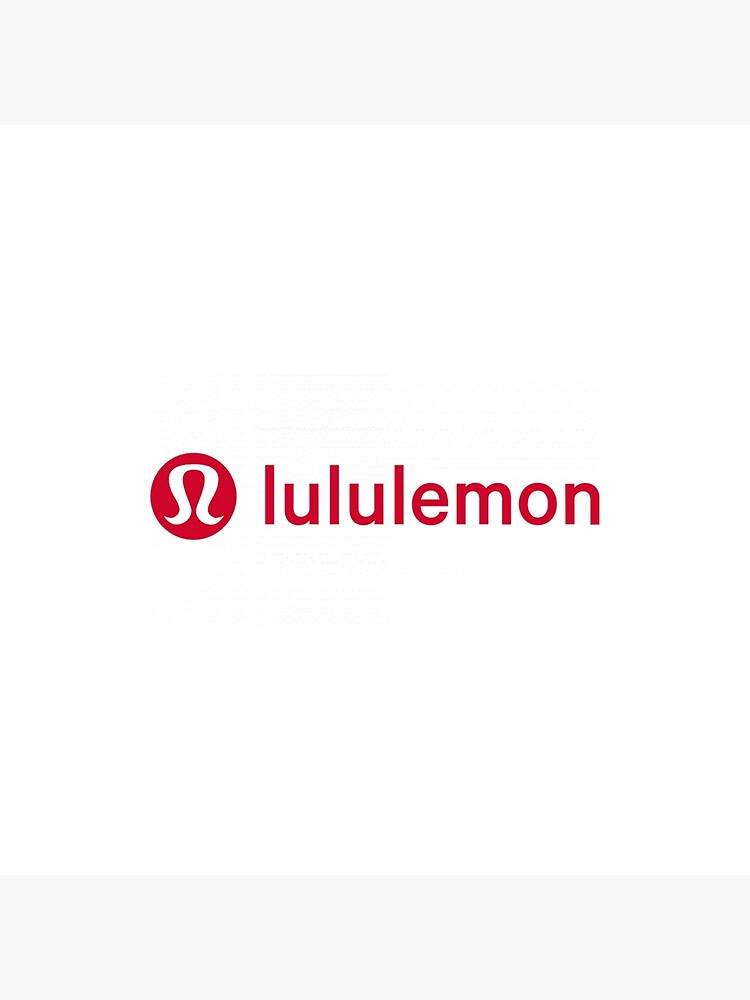 simple lululemon logo | Canvas Print