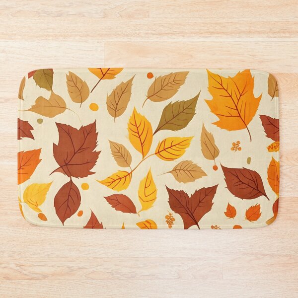 Item preview, Autumn theme throw pillow & duvets amazing calm pattern designed and sold by denakh.