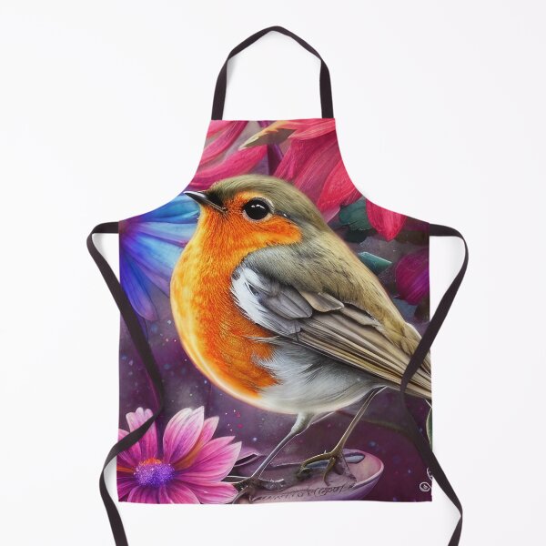 Artikelvorschau, Das charmante Robin-Design entworfen und verkauft von Posivibez Designs.