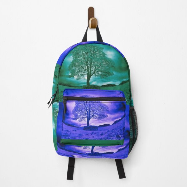 Item preview, Sycamore Gap Tree in Blue, Green | Robin Hood Tree designed and sold by CosmicStory.