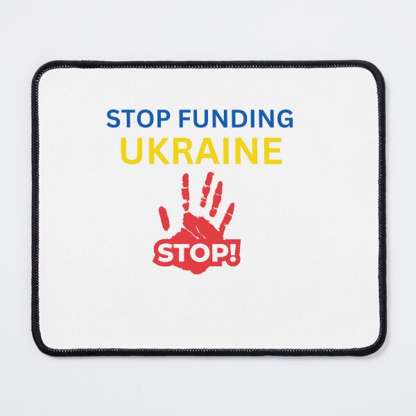 Item preview, STOP FUNDING UKRAINE designed and sold by ANNINOART ⭐⭐⭐⭐⭐.