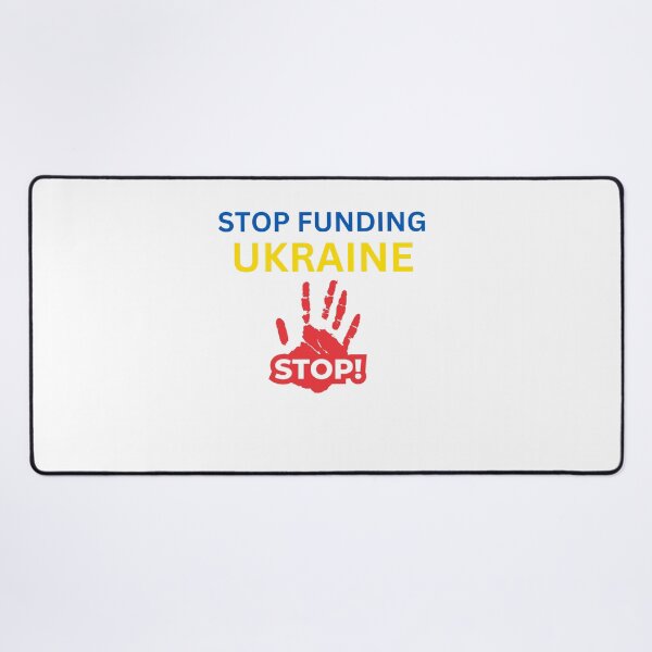 Item preview, STOP FUNDING UKRAINE designed and sold by ANNINOART ⭐⭐⭐⭐⭐.