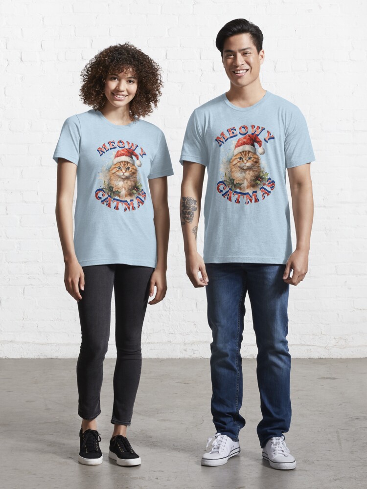 Merry Catmas Christmas Cat Tree Funny Meowy Catmas Shirt Merry Catmas Christmas Cat Tree Funny Meowy Catmas Shirt