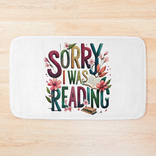 Item preview, Sorry I Was Reading with Sakura (transparent) designed and sold by Mika2525-smile.