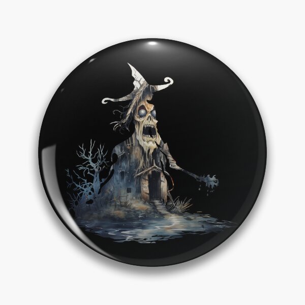 Item preview, Halloween spooky Scary witch Horror Witch designed and sold by AnnaMDesign.