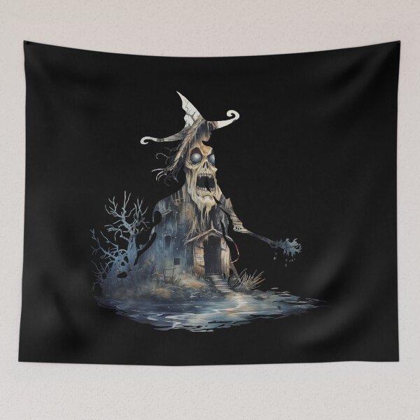 Item preview, Halloween spooky Scary witch Horror Witch designed and sold by AnnaMDesign.