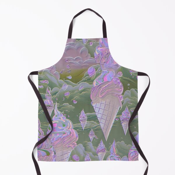 Item preview, Neon Glow Ice Cream Art designed and sold by kristalcurt.