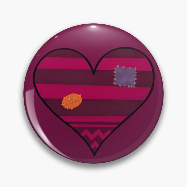Item preview, Striped patchwork pumpkin heart  designed and sold by Coastersells.