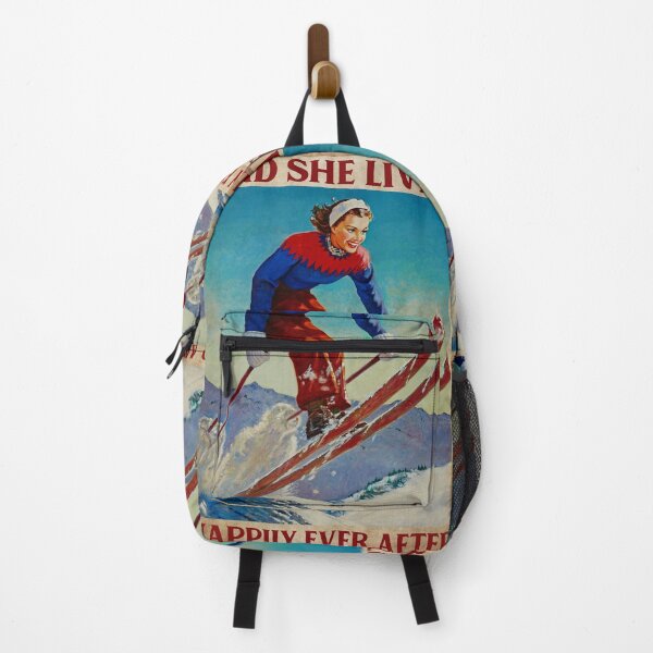 Item preview, And She Lived Happily Ever After Skiing designed and sold by SameeraDammeyer.
