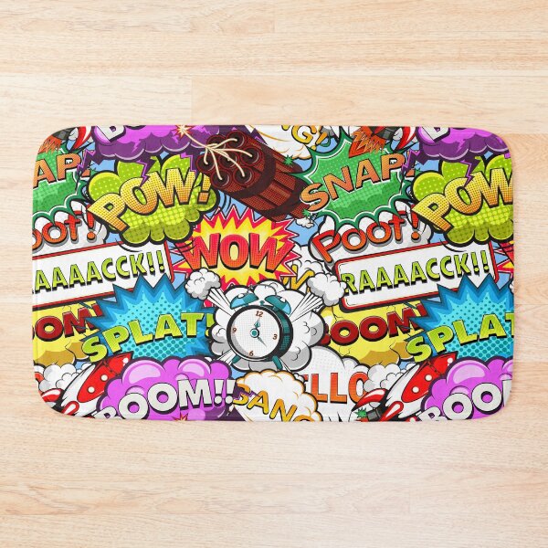 Item preview, Comic Book Explosive Dynamite Clock designed and sold by solrevolver.