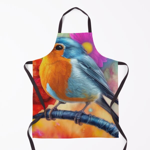 Artikelvorschau, Das charmante Robin-Design entworfen und verkauft von Posivibez Designs.