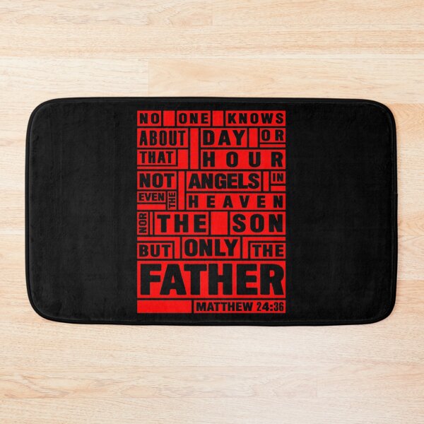 Item preview, Matthew 24:36 Only The Father Knows designed and sold by plushism.